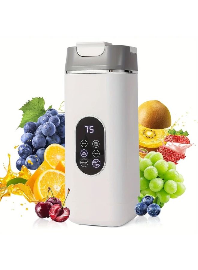 Black Portable Personal Blender USB Rechargeable 22001 RPM Smoothie Maker - Image 5